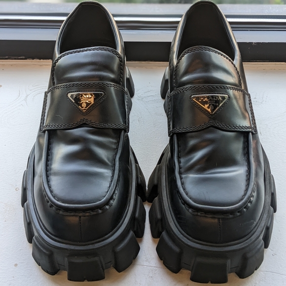 prada monolith loafers - Picture 1 of 7